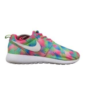 Nike Shoes Kids 7 Roshe Run Youth Athletic Sport Active School Bright Trainers